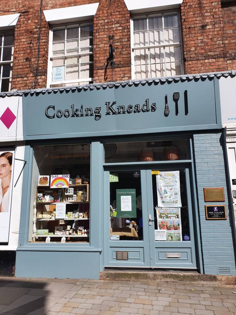 Cooking Kneads Shop Front