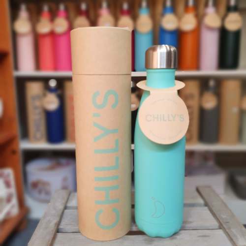 Pastel Green Chilly's Bottle
