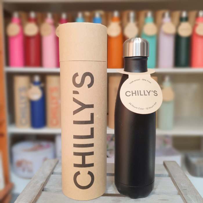 Large Black Chilly's Bottle