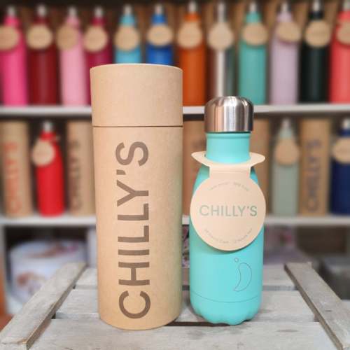 Small Pastel Green Chilly's Bottle