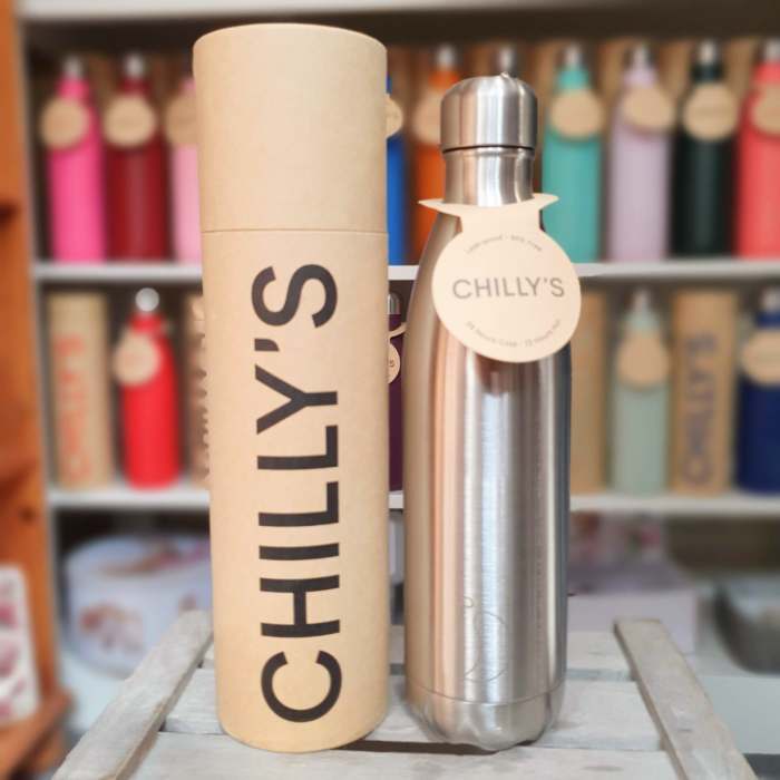 Large Stainless Steel Chilly's Bottle