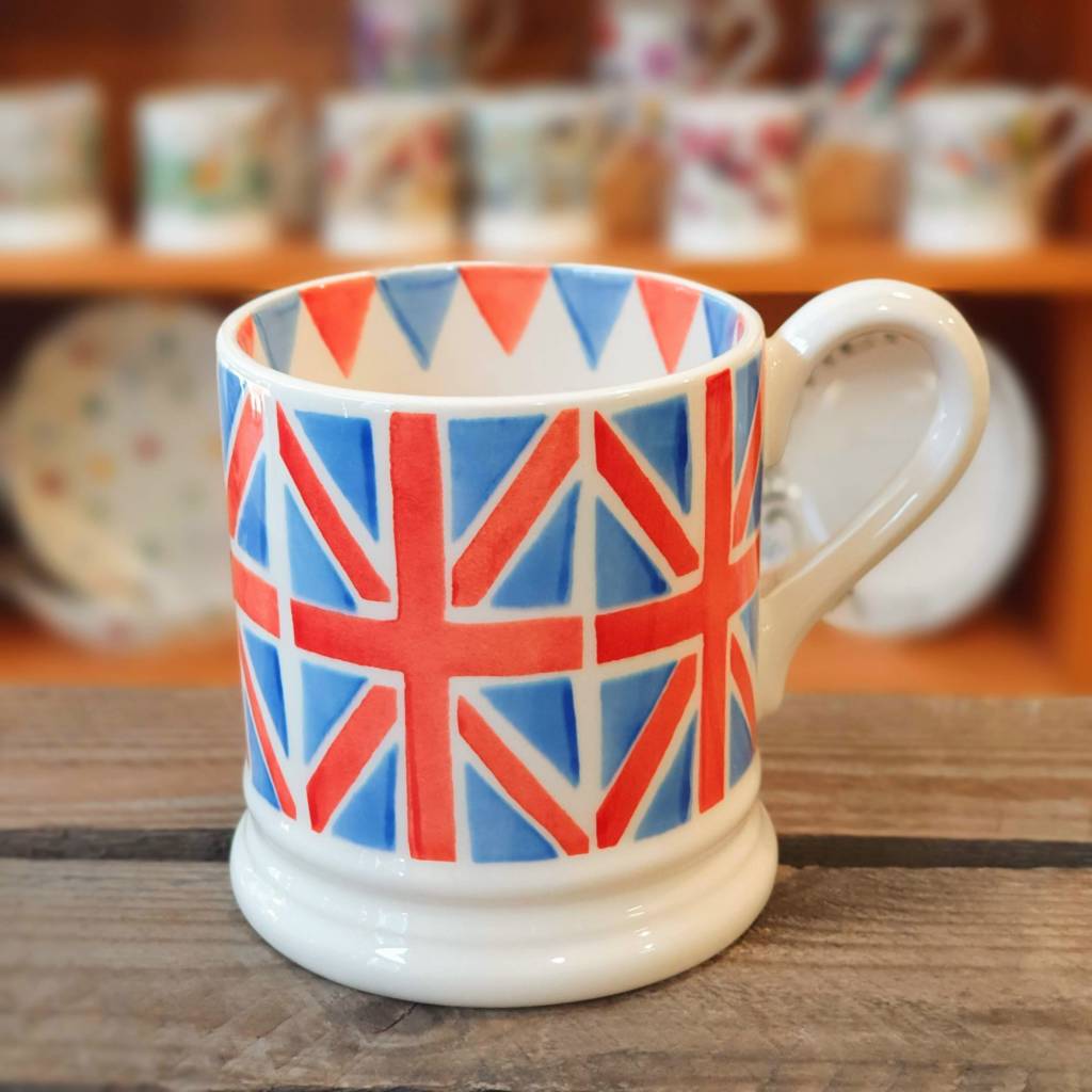 Emma Bridgewater Union Jack Half Pint Mug Cooking Kneads