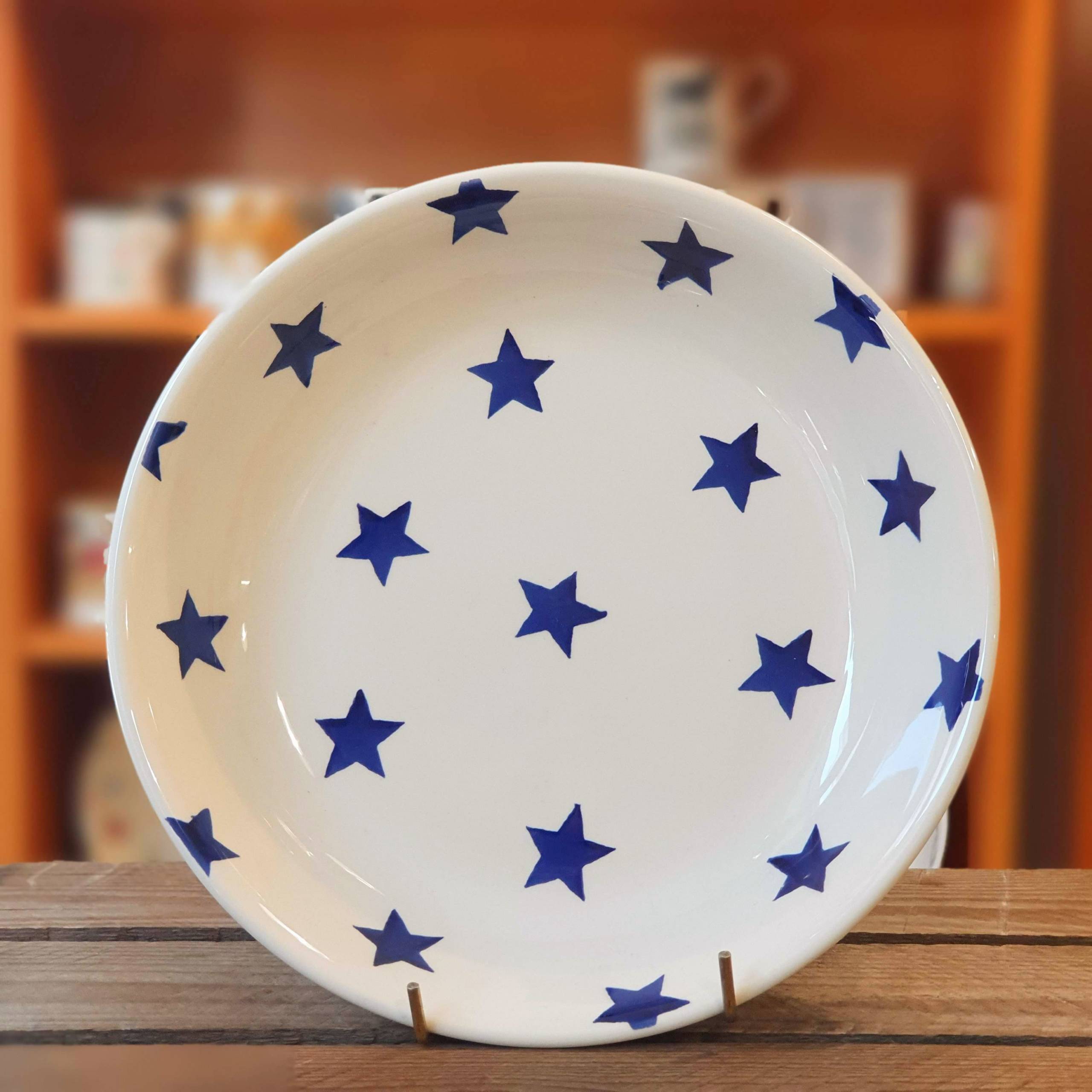 emma bridgewater blue star pasta bowl