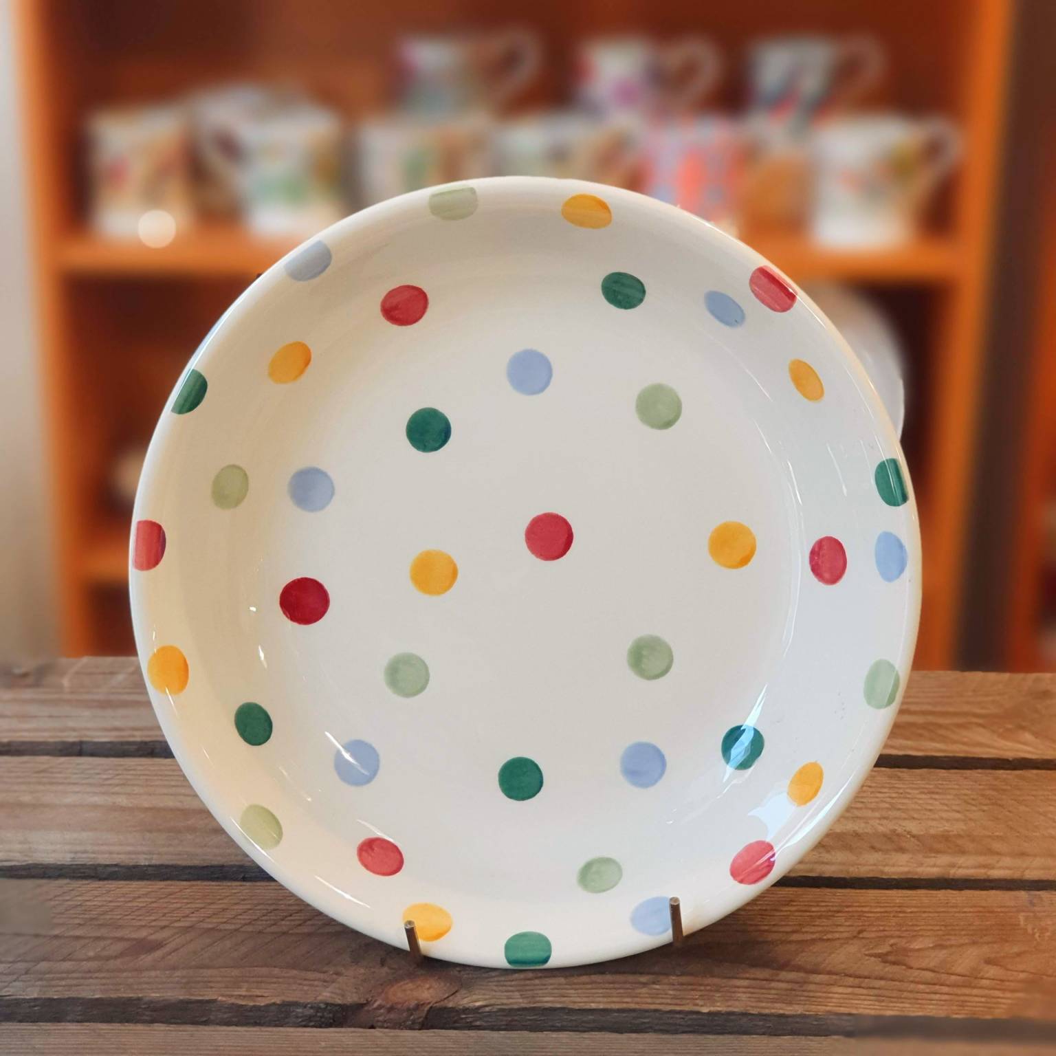 Emma Bridgewater Polka Dot Pasta Bowl Cooking Kneads