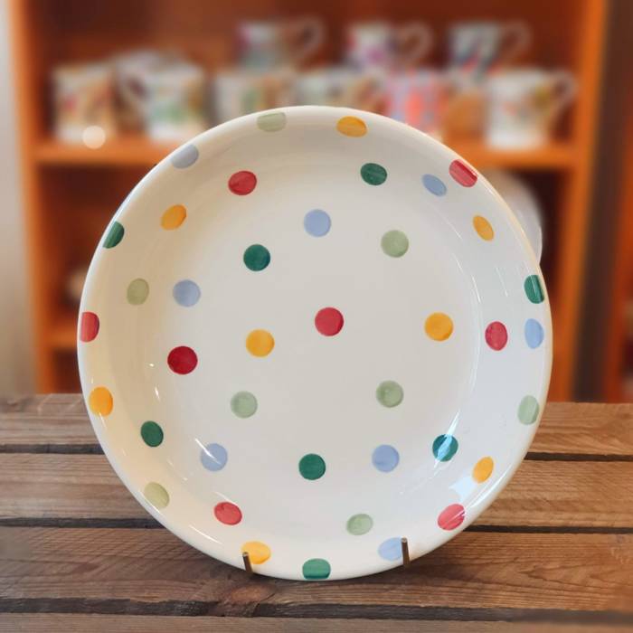 emma bridgewater polka dot pasta bowl