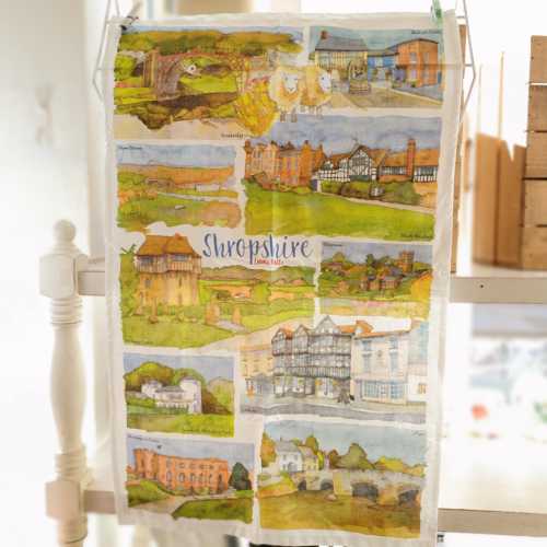 emma-ball-shropshire-watercolour-100%-cotton-tea-towel