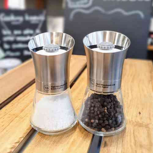 T&G Salt and Pepper Mill Stainless Steel