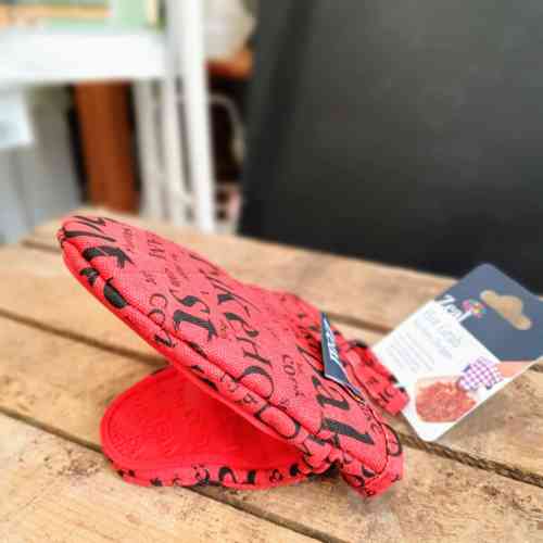 Oven glove red