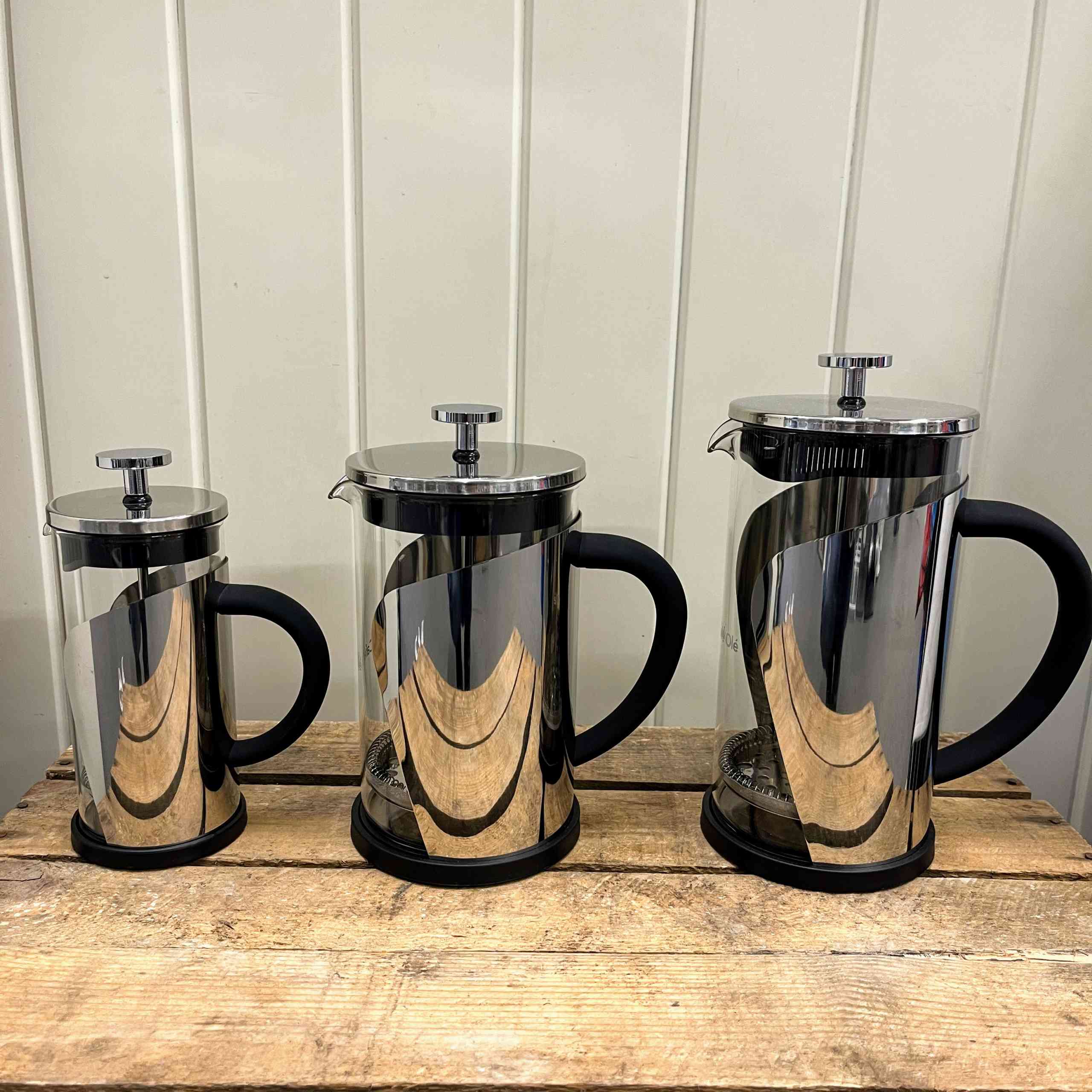 Stainless steel cafetiere deals