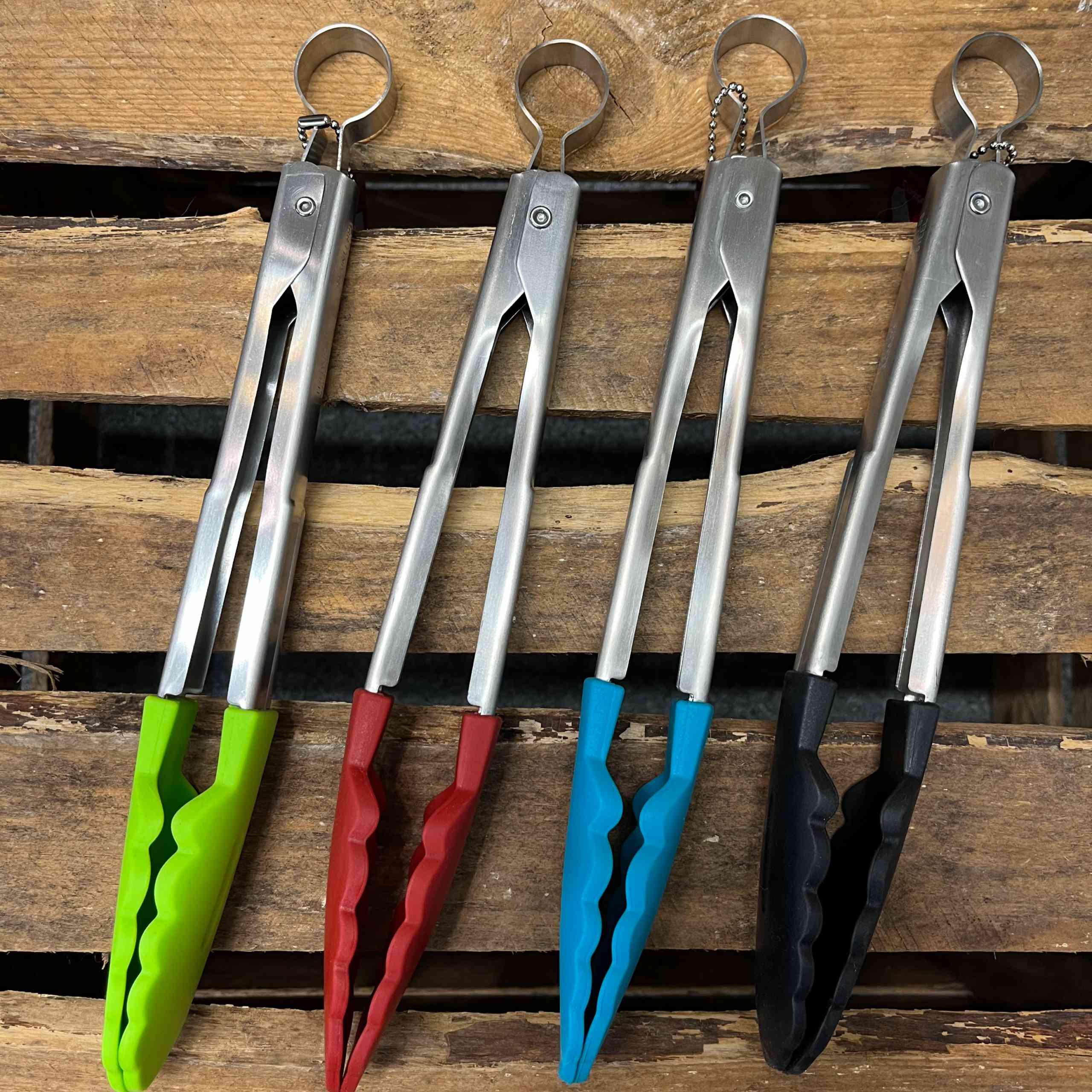 Cuisipro 24cm Stainless Steel Locking Tongs Cooking Kneads