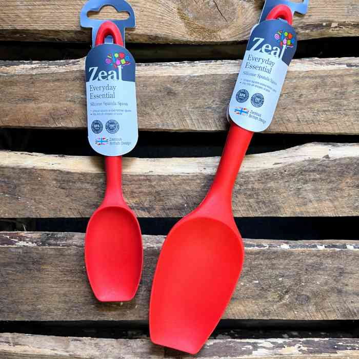 zeal-silicone-spatula-spoon-2-sizes-3-colours-red