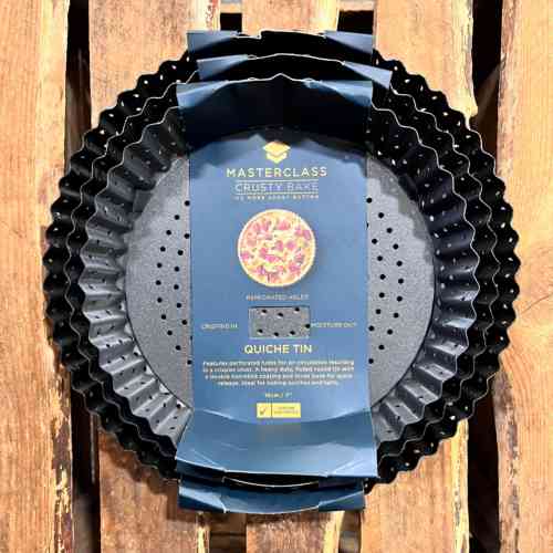 masterclass-crusty-bake-non-stick-fluted-round-quiche-tins-3-sizes
