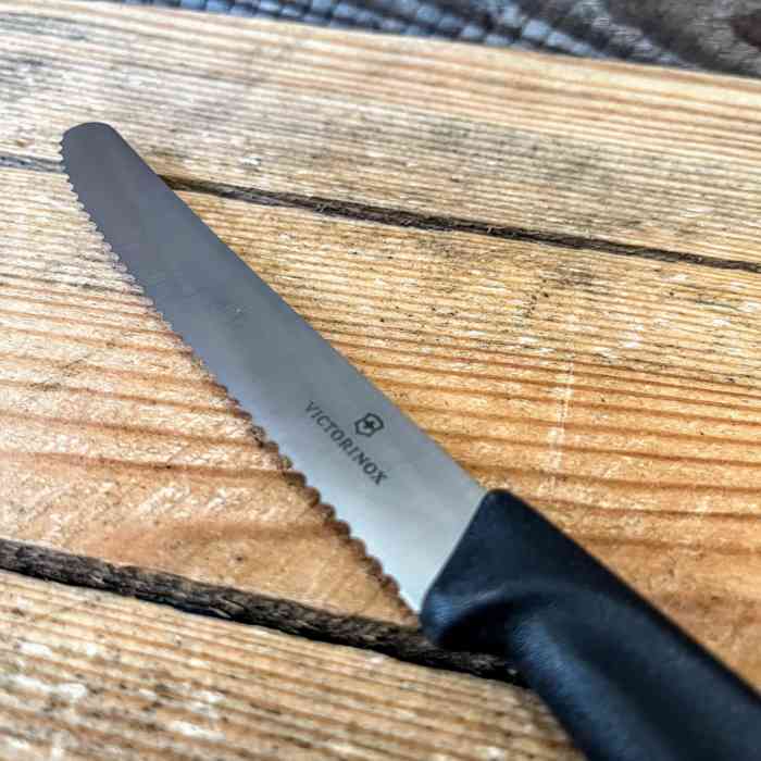 Victorinox Serrated Edge Tomato Knife - 10cm - 3 colours - Image 2