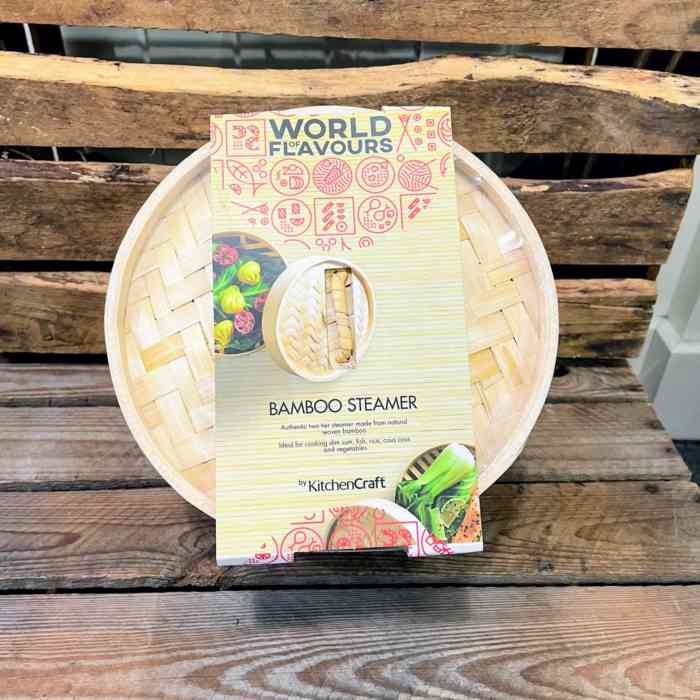 World Of Flavour Bamboo Steamer