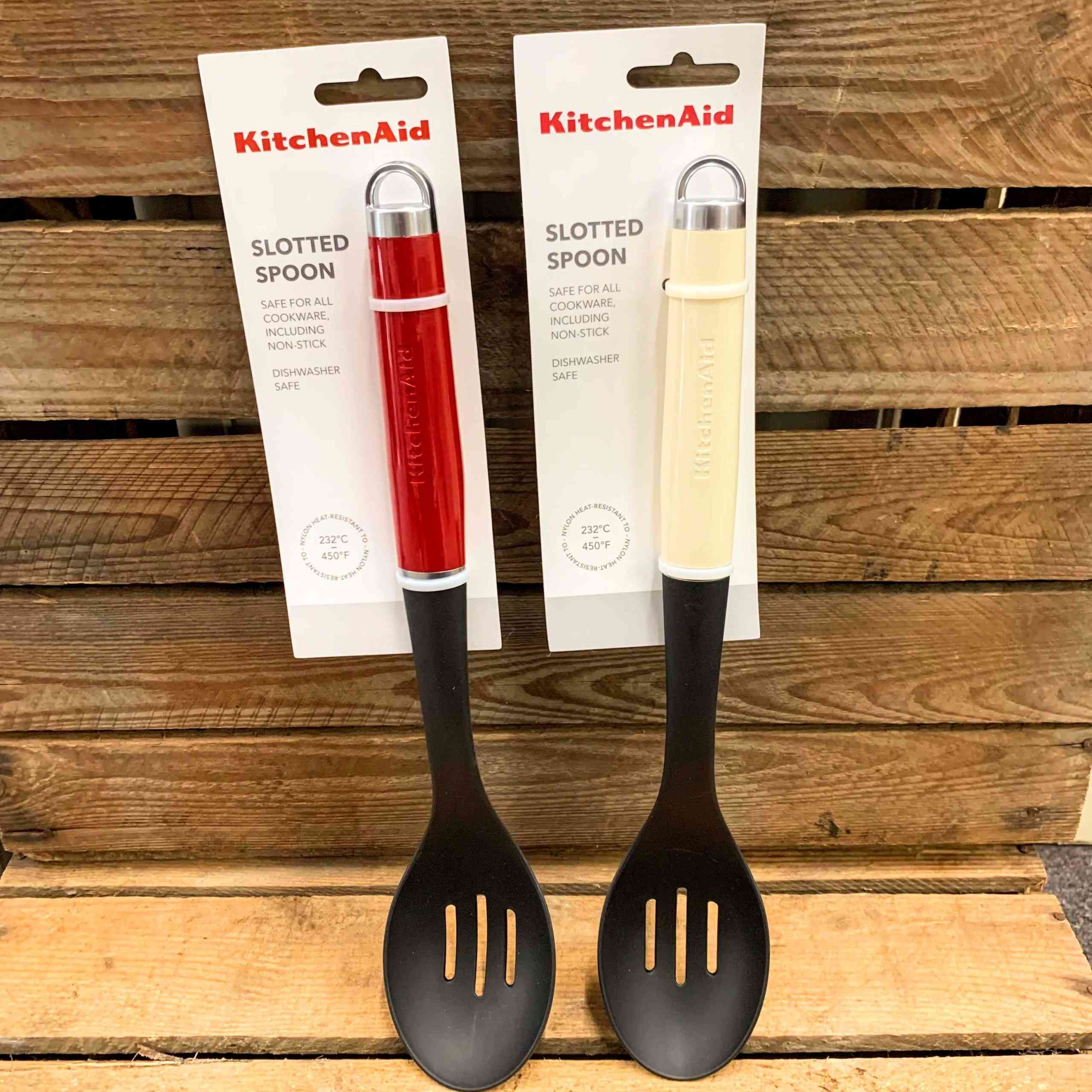 KitchenAid, Kitchen, Kitchen Aid Retro Red Kitchen Utensils Spatula  Slotted Spatula Potato Masher