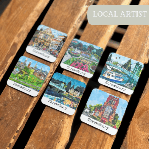 lyn-evans-torn-paper-art-shrewsbury-fridge-magnets-6-designs