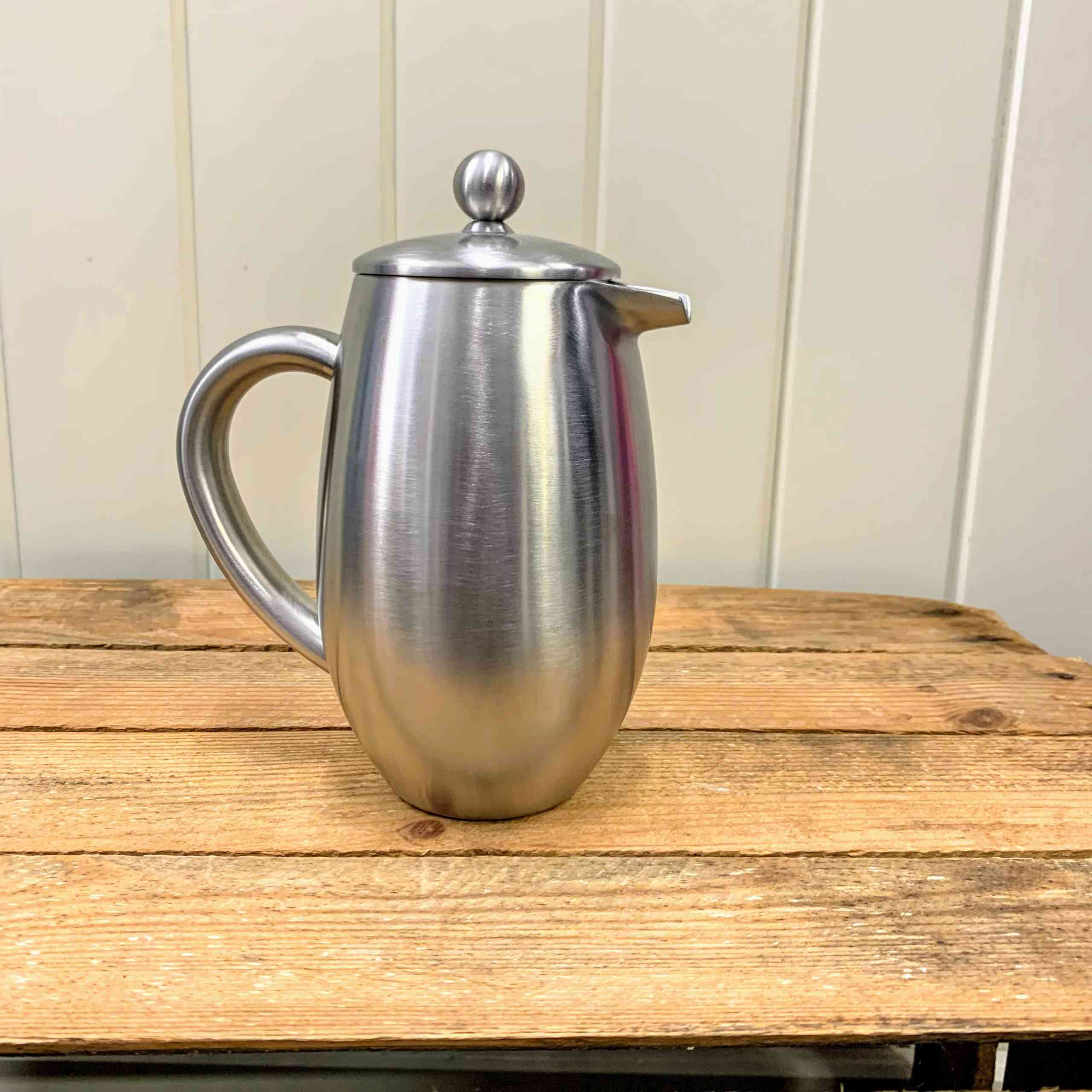 3 Cup Satin Café Ole Stainless Steel Cafetiere
