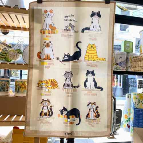 samuel-lamont-when-the-cats-away-100%-cotton-tea-towel