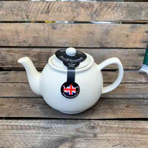 price-and-kensington-6-cup-teapot-matt-cream