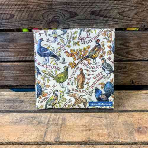 Emma Bridgewater Game Birds Napkins 2 sizes BUY NOW AT Cooking Kneads
