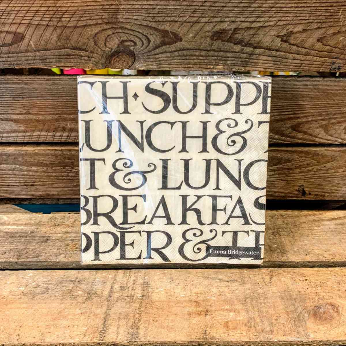 Emma Bridgewater Black Toast Lunch Napkins Cooking Kneads