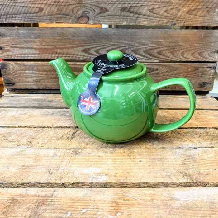 price-and-kensington-6-cup-teapot-olive-green