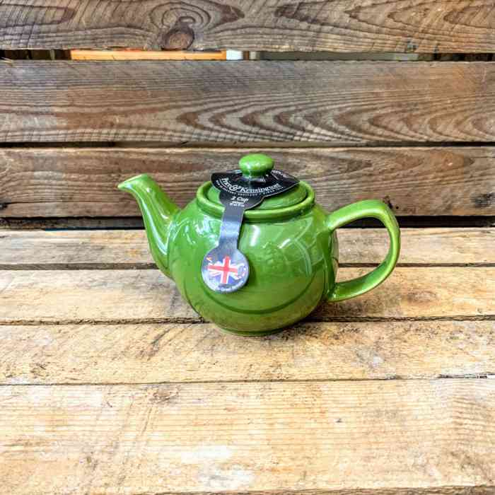 price-and-kensington-2-cup-teapot-olive-green