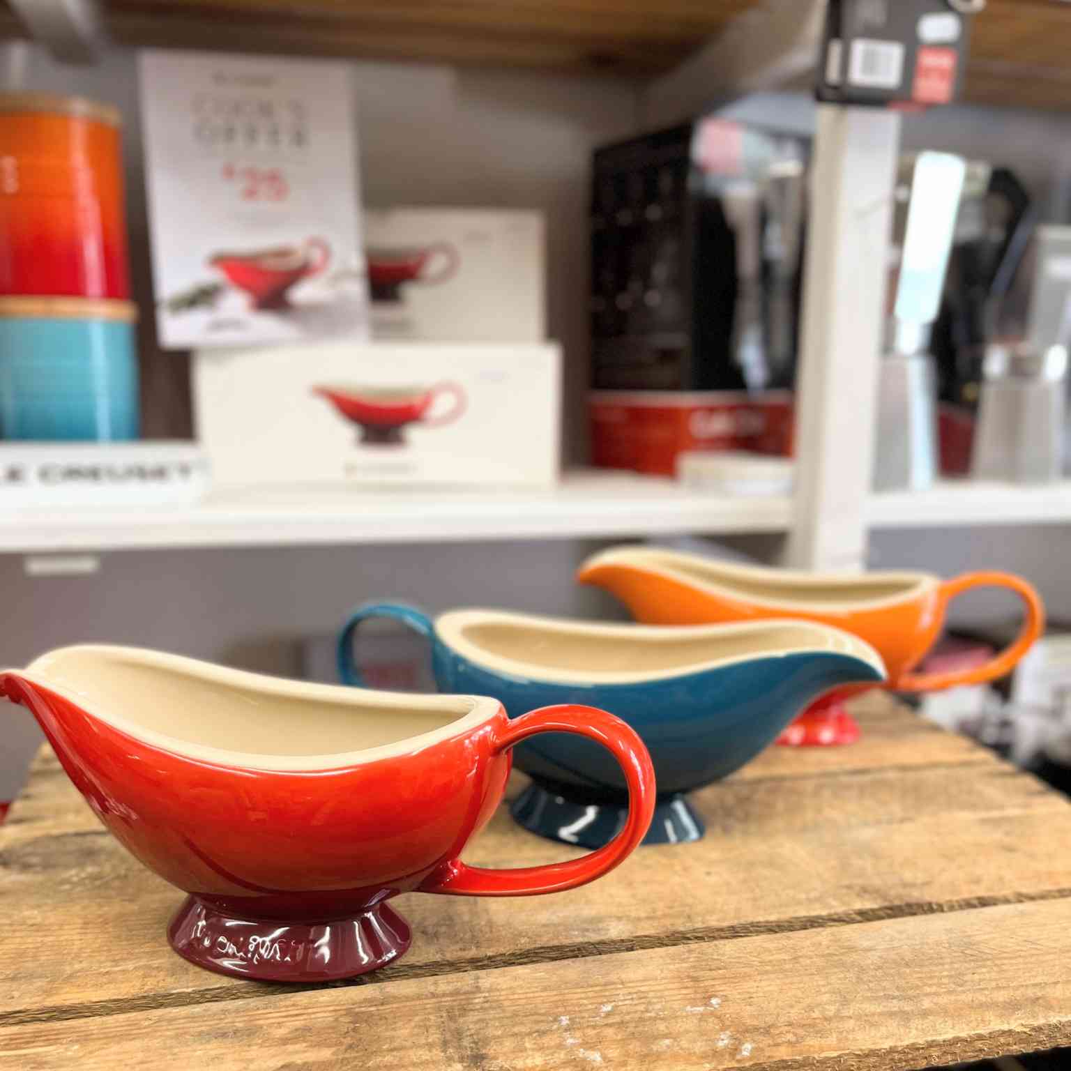 Le Creuset Stoneware Gravy Boat SHOP HERE...