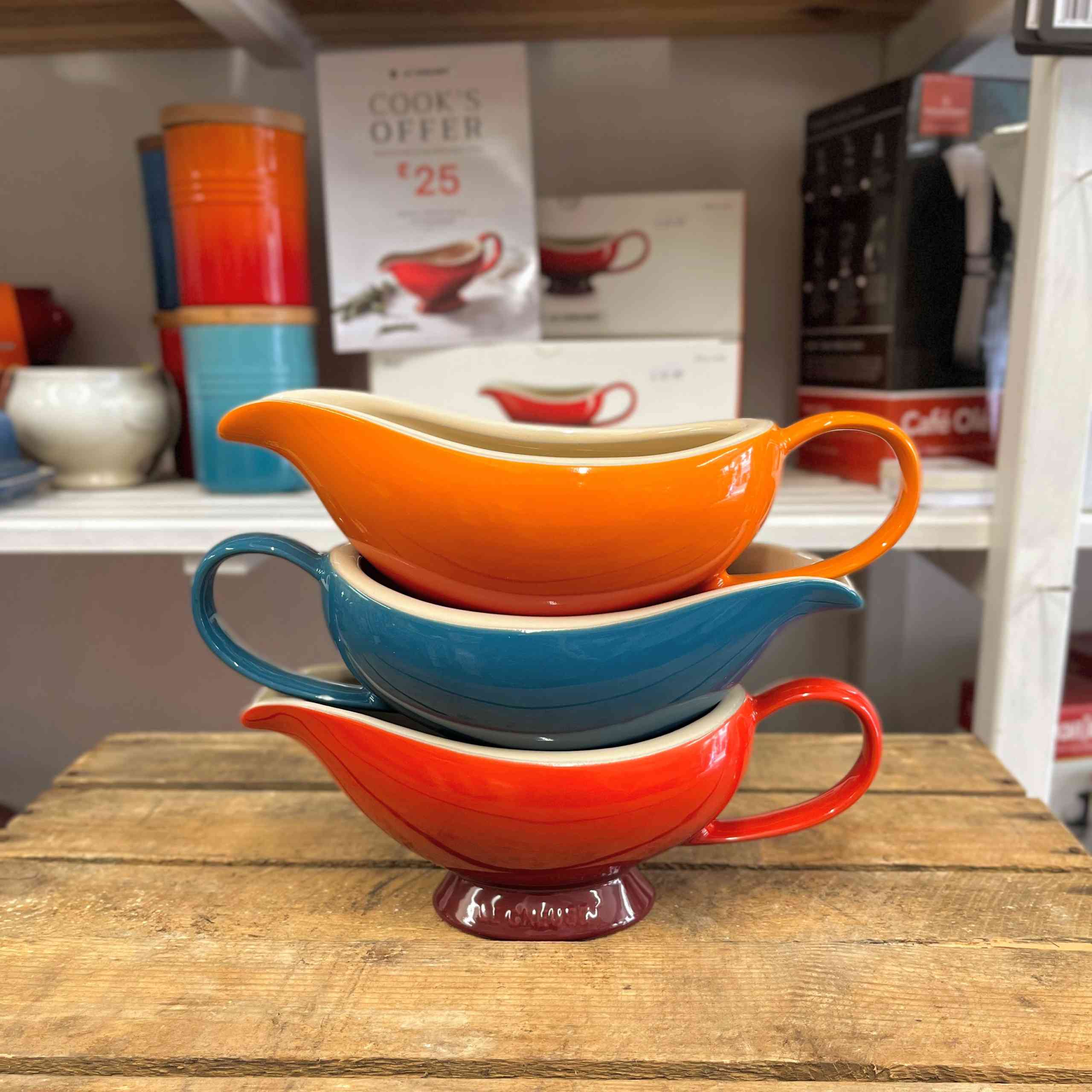 Le Creuset Stoneware Heritage Gravy Sauce Jug