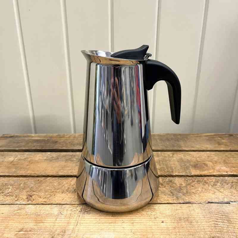 Stainless Steel Espresso Maker Cooking Kneads
