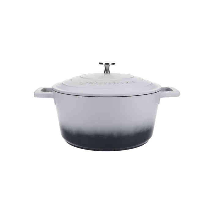 masterclass-cast-aluminium-casserole-dish-24cm-ombre-grey