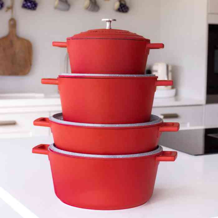 MasterClass Cast Aluminium 2.5L Casserole Dish - 20cm - 4 colours