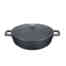 Masterclass-cast-aluminium-shallow-pan-28cm-black