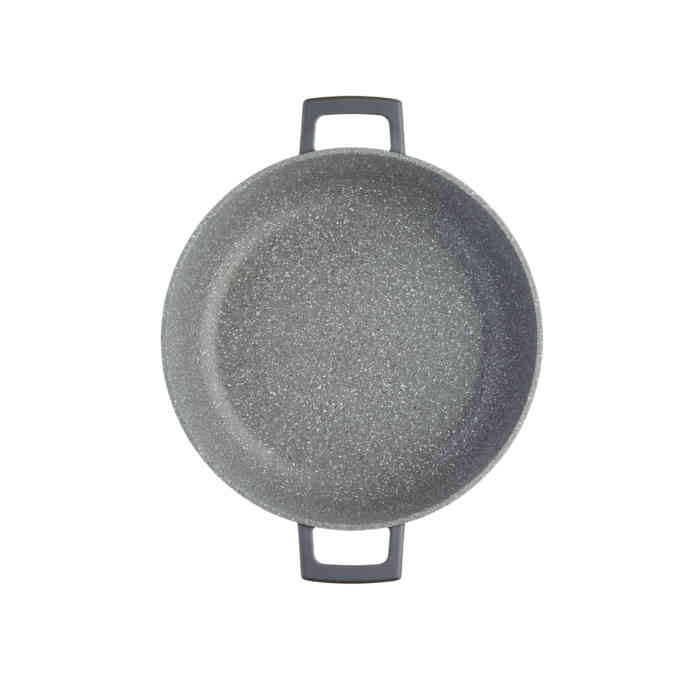 Masterclass-cast-aluminium-shallow-pan-28cm-black