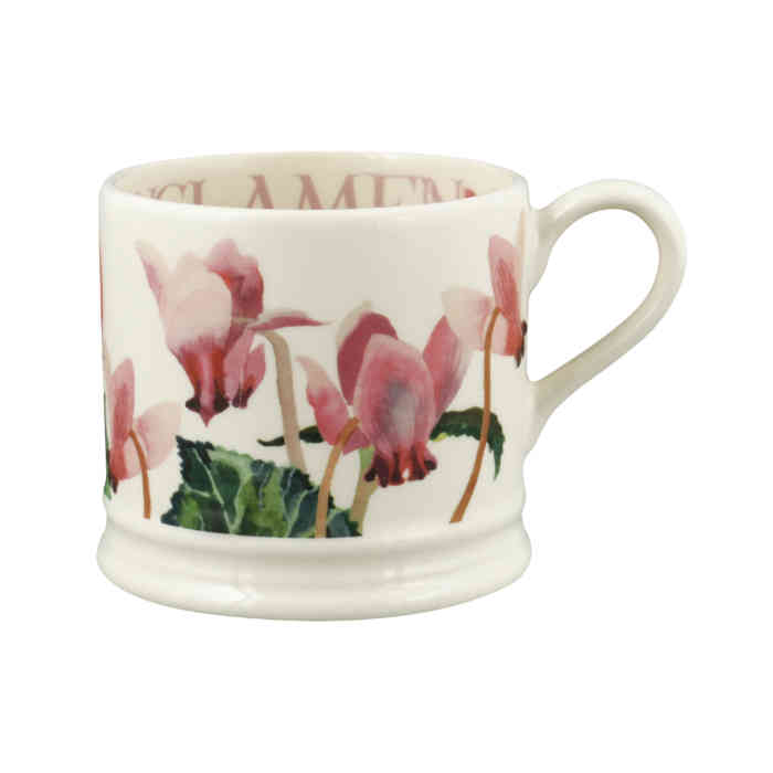 emma-bridgewater-flowers-cyclamen-small -mug