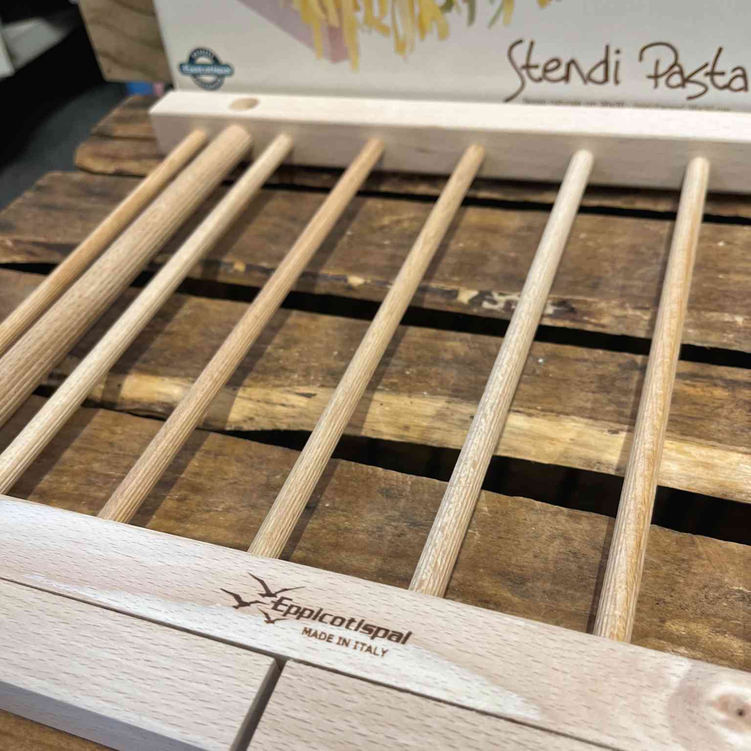 Wooden Pasta Drying Rack Cooking Kneads