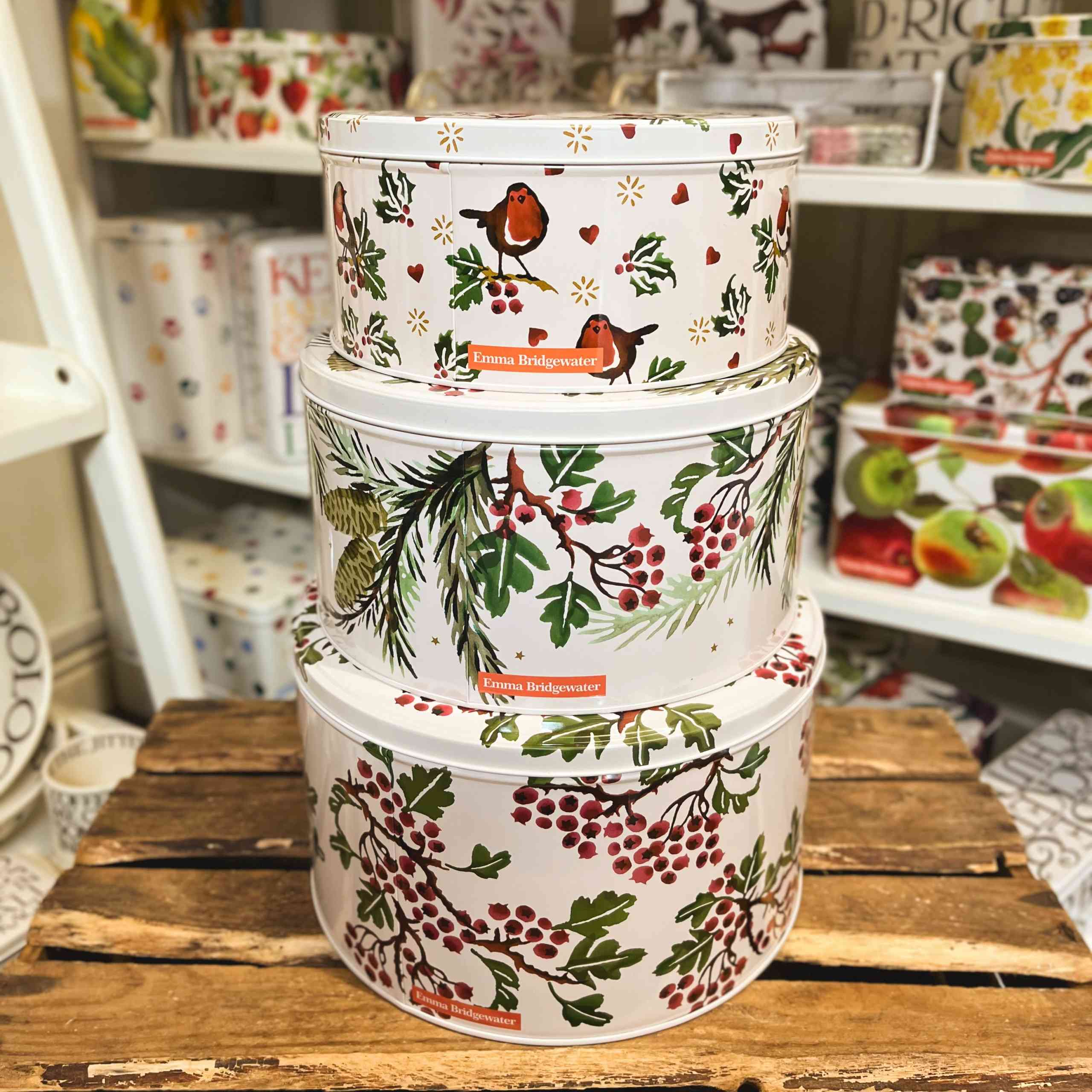 Emma Bridgewater Hawthorn Berries Cake Tins - Cooking Kneads