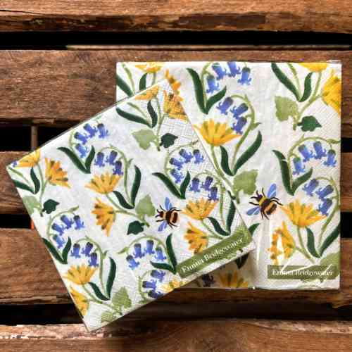 Emma Bridgewater Bluebell & Celandine Napkins Buy Now