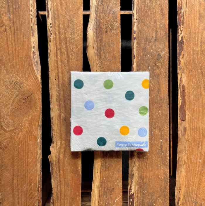 Emma Bridgewater Polka Dot Napkins - 2 sizes - Image 2