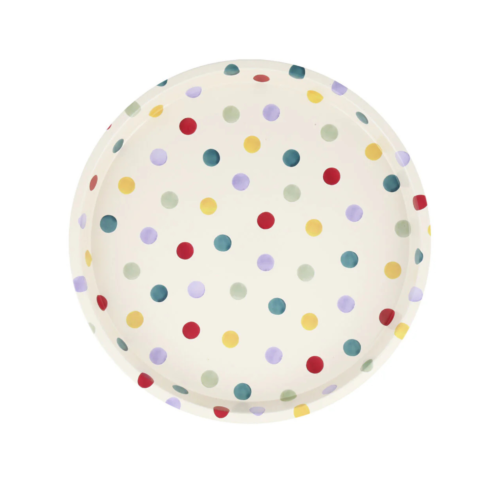 emma-bridgewater-polka-dot-round-tin-serving-tray