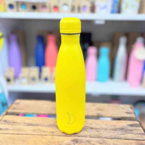 chillys-matte-500ml-water-bottle-all-burnt-yellow