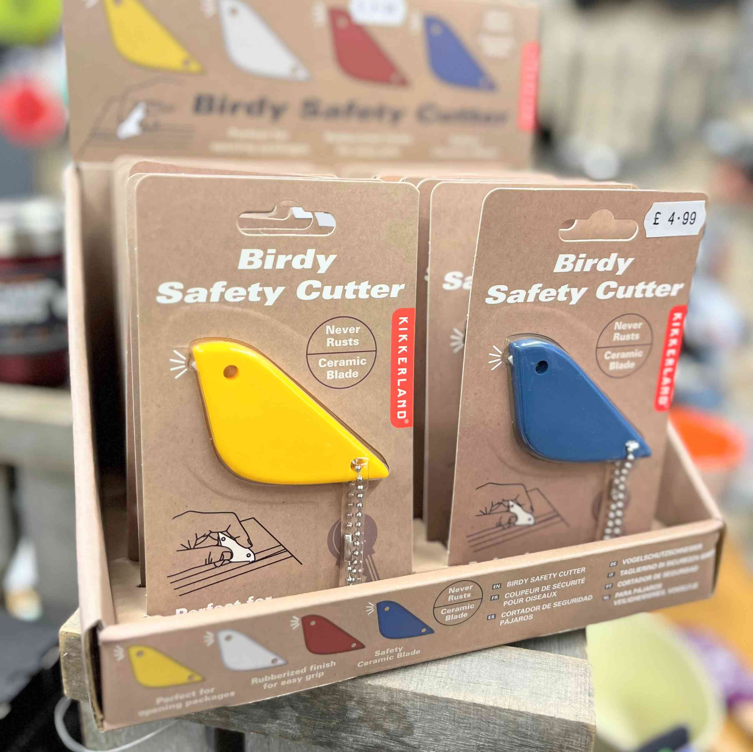 Birdy Box Cutter – Kikkerland Design Inc