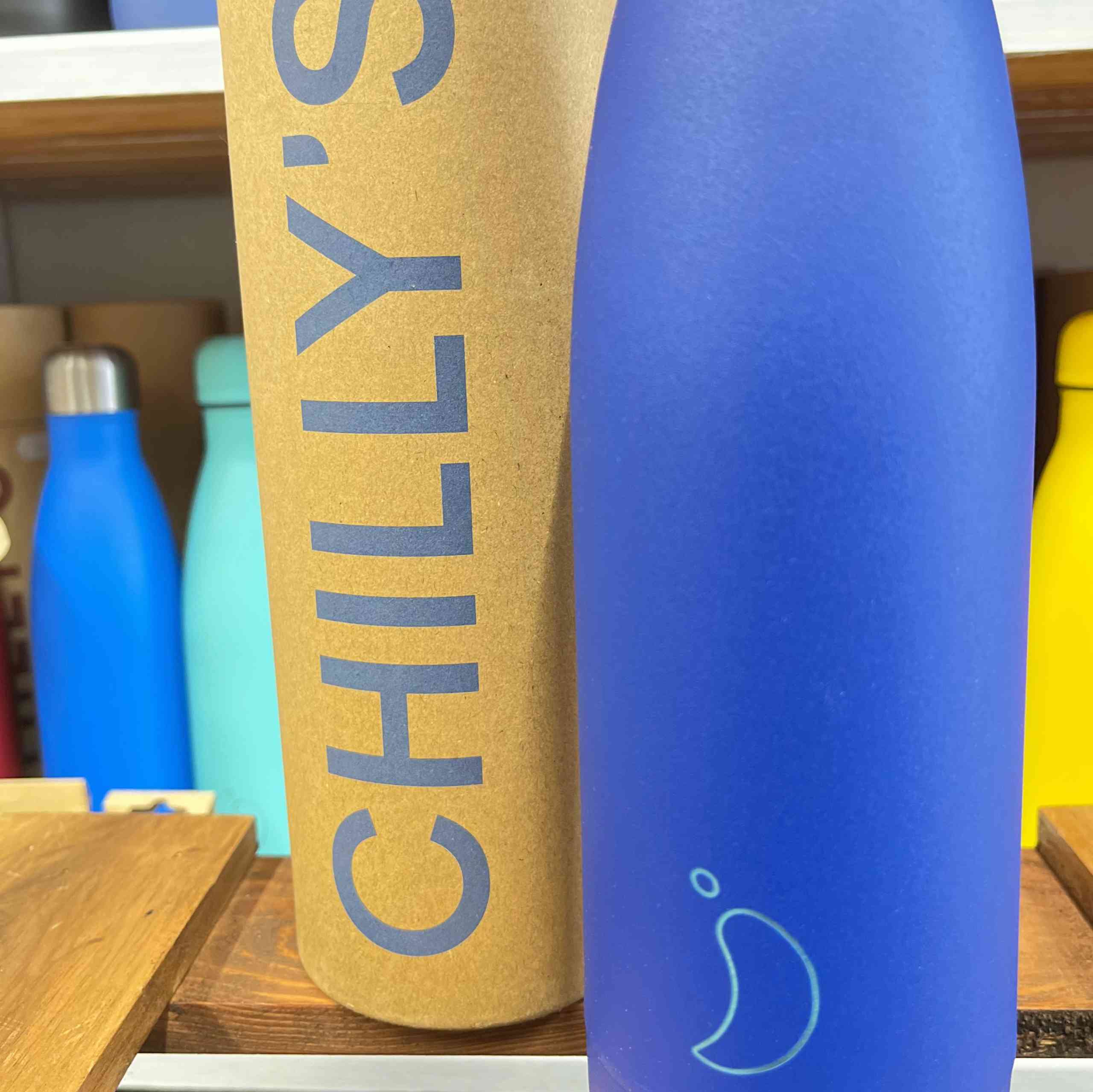 Chilly's, Sports Water Bottle 500ml - Matte Blue