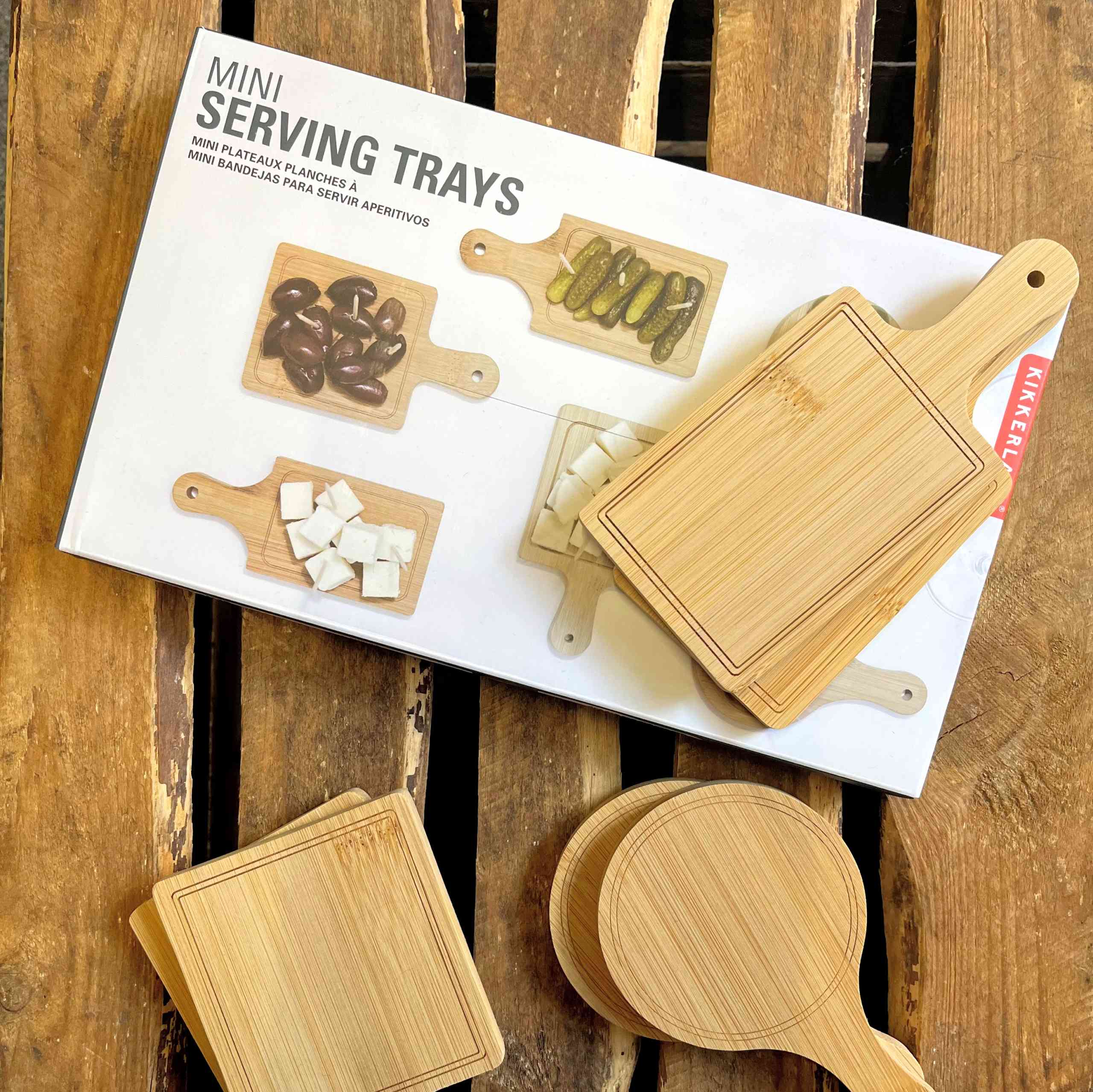 Wooden serving on sale