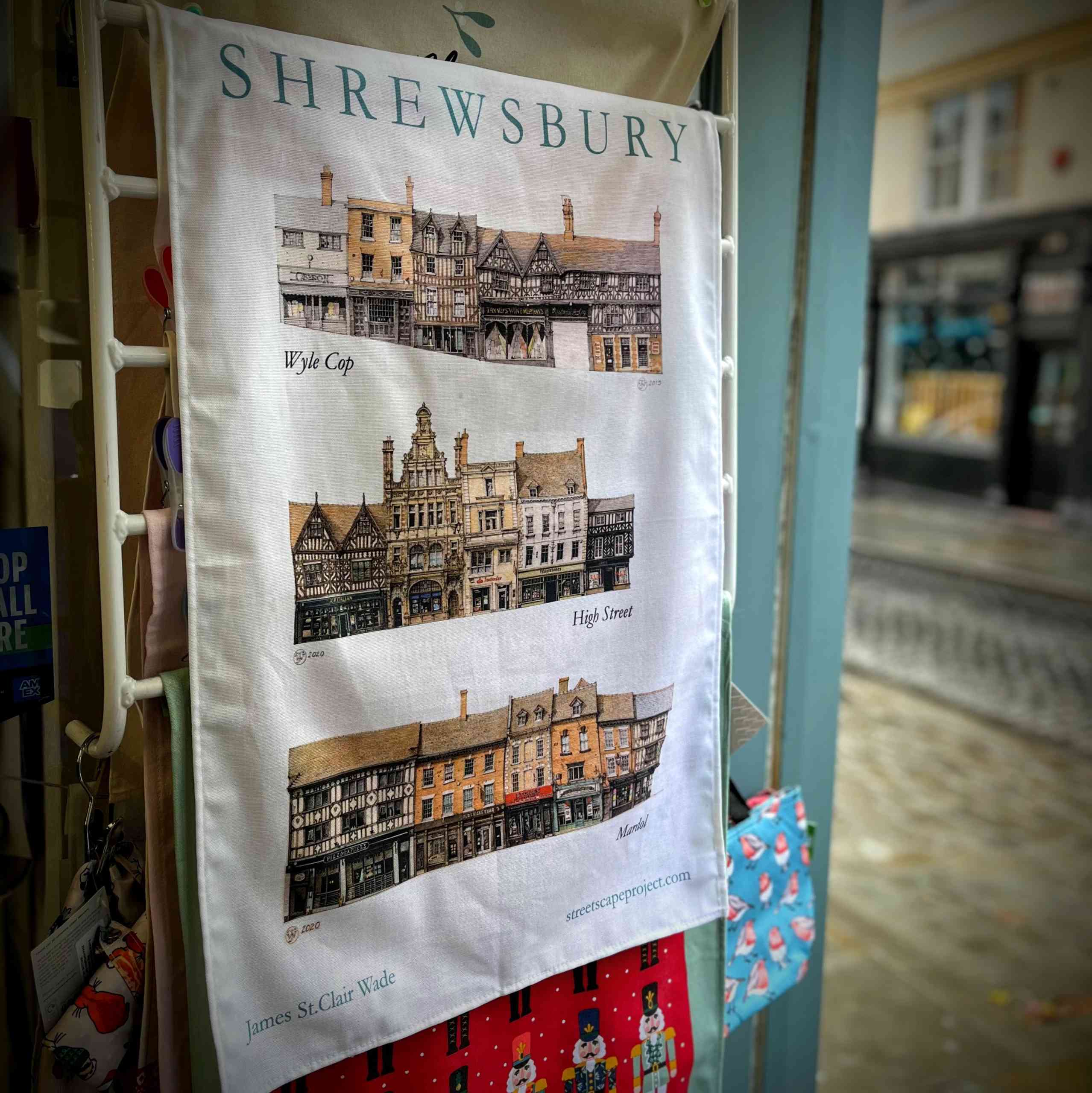 shrewsbury-streetscape-project-cotton-shrewsbury-souvenir-tea-towel