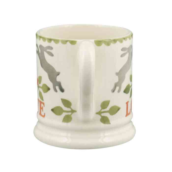 Emma Bridgewater ‘Lovebirds’ Coral Half Pint Mug - 2 styles - Image 8
