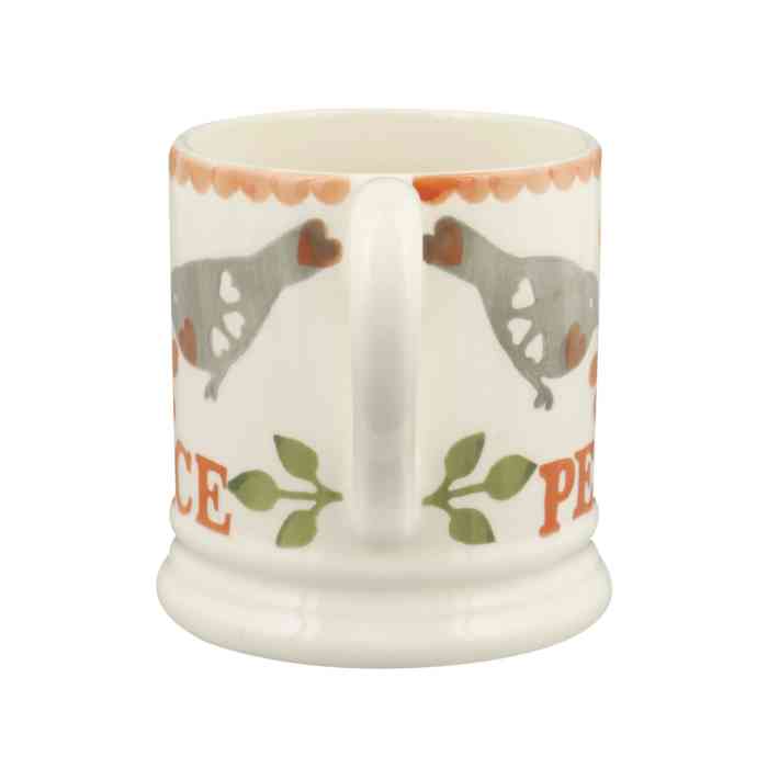 Emma Bridgewater ‘Lovebirds’ Coral Half Pint Mug - 2 styles - Image 5
