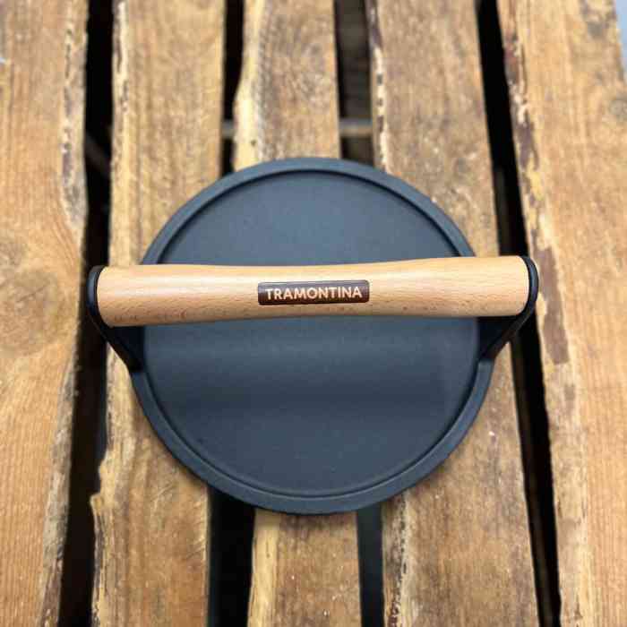 Tramontina Cast Iron Grill Press - 2 styles - Image 4