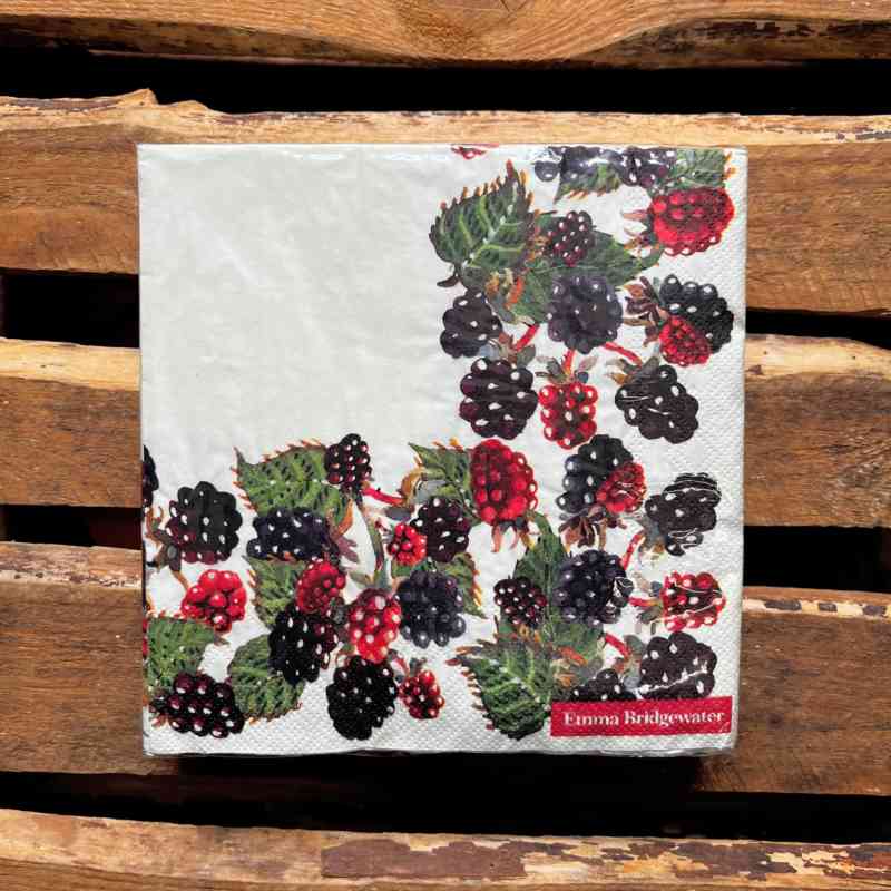 Emma Bridgewater Blackberries Napkins Cooking Kneads