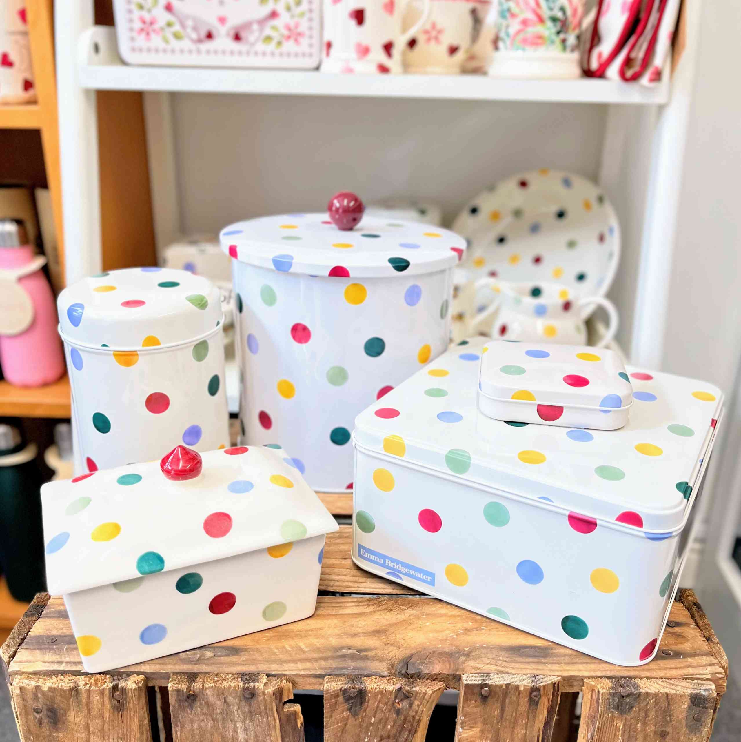 Emma bridgewater polka dot butter dish hotsell